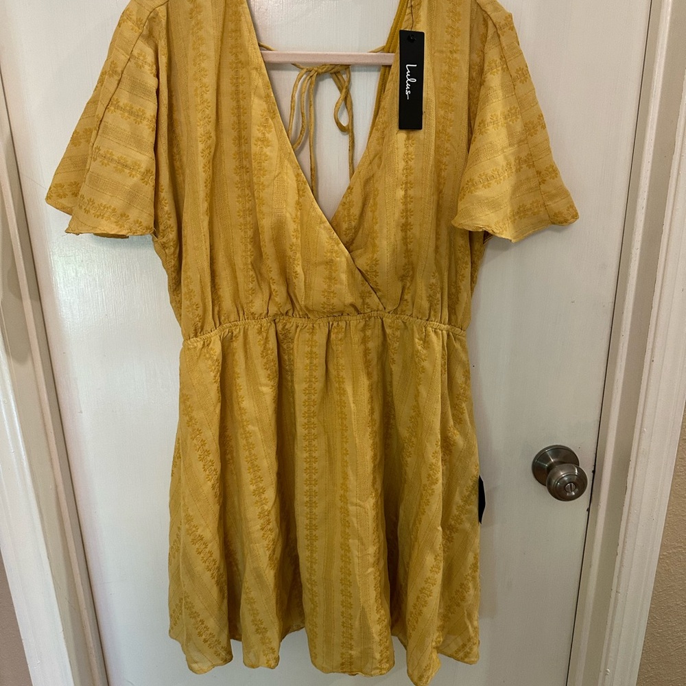 Lulus Faux Wrap Mini